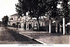 Lamoriciere - Rue principale et Pergolas